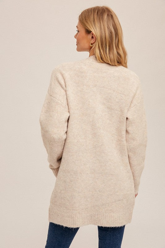 Soft Textured Cardigan