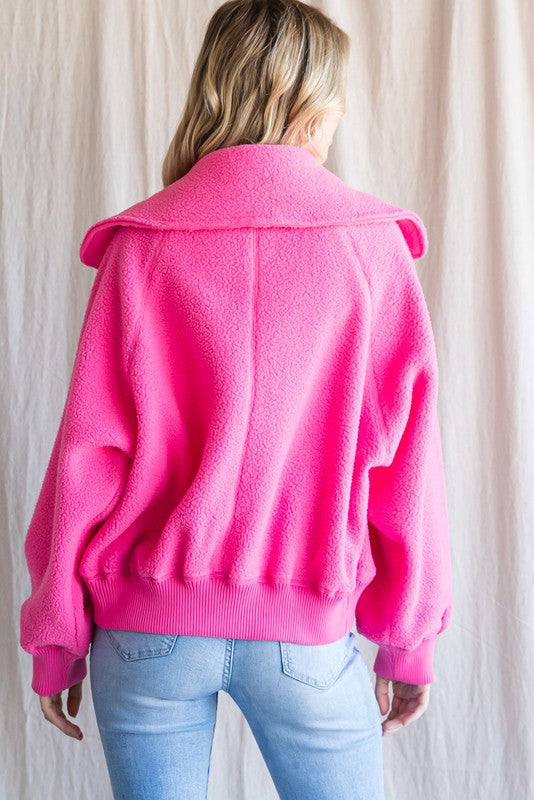 Pinked Out Fleece Jacket